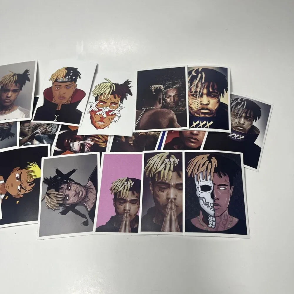 Late XXXTentacion sticker 20 pieces set PVC waterproof seal XXXTentacion rapper